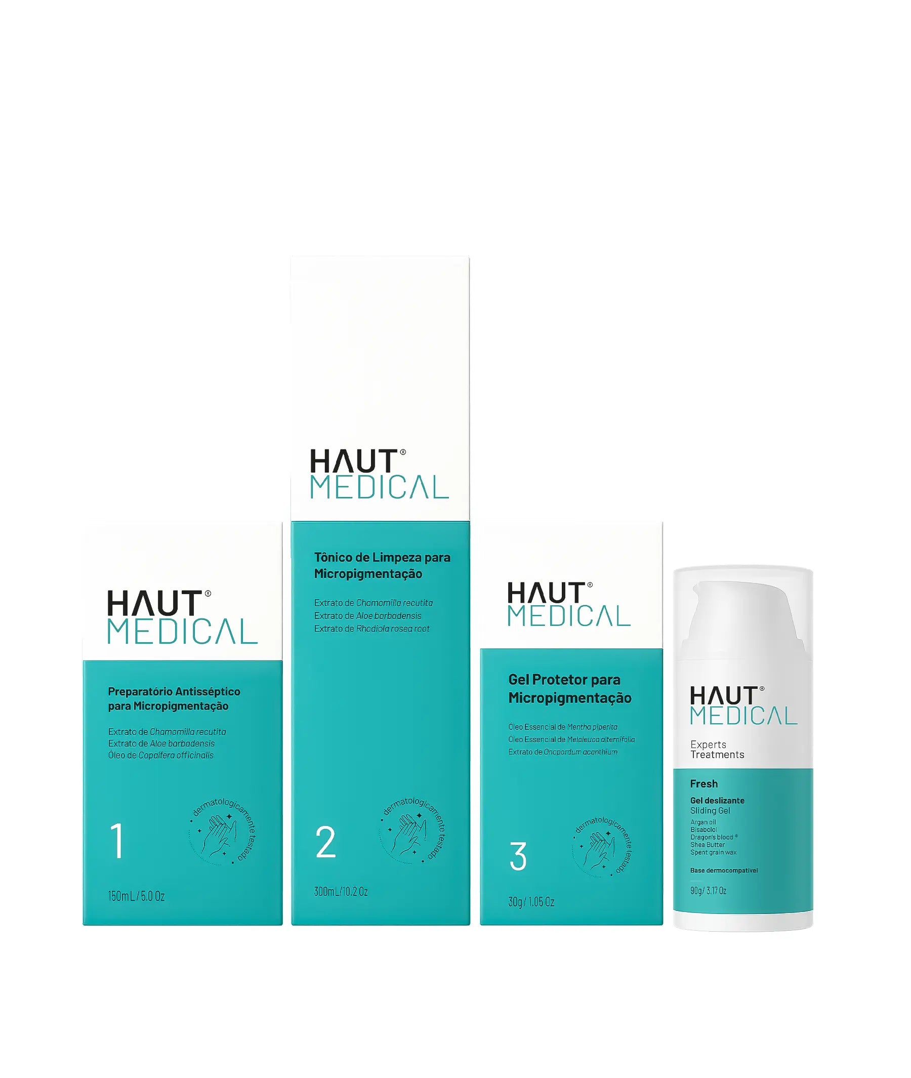 Kit Micropigmentação Profissional 4 Passos Haut Medical – Haut Store