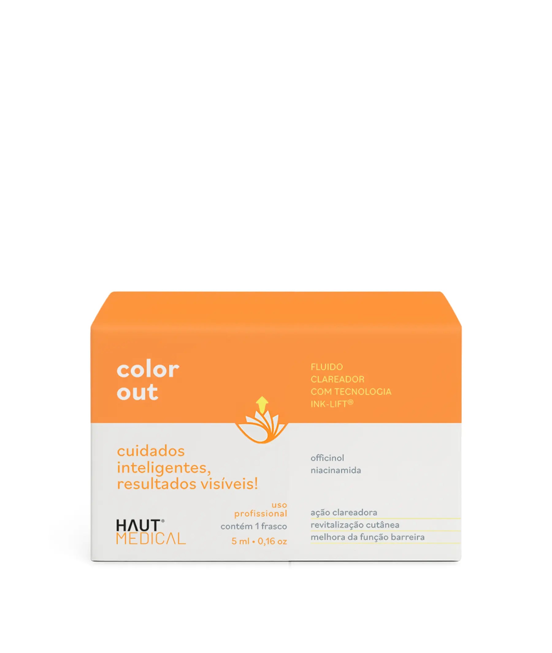 Color Out Fluido Clareador Microagulhamento Haut Medical 5ml