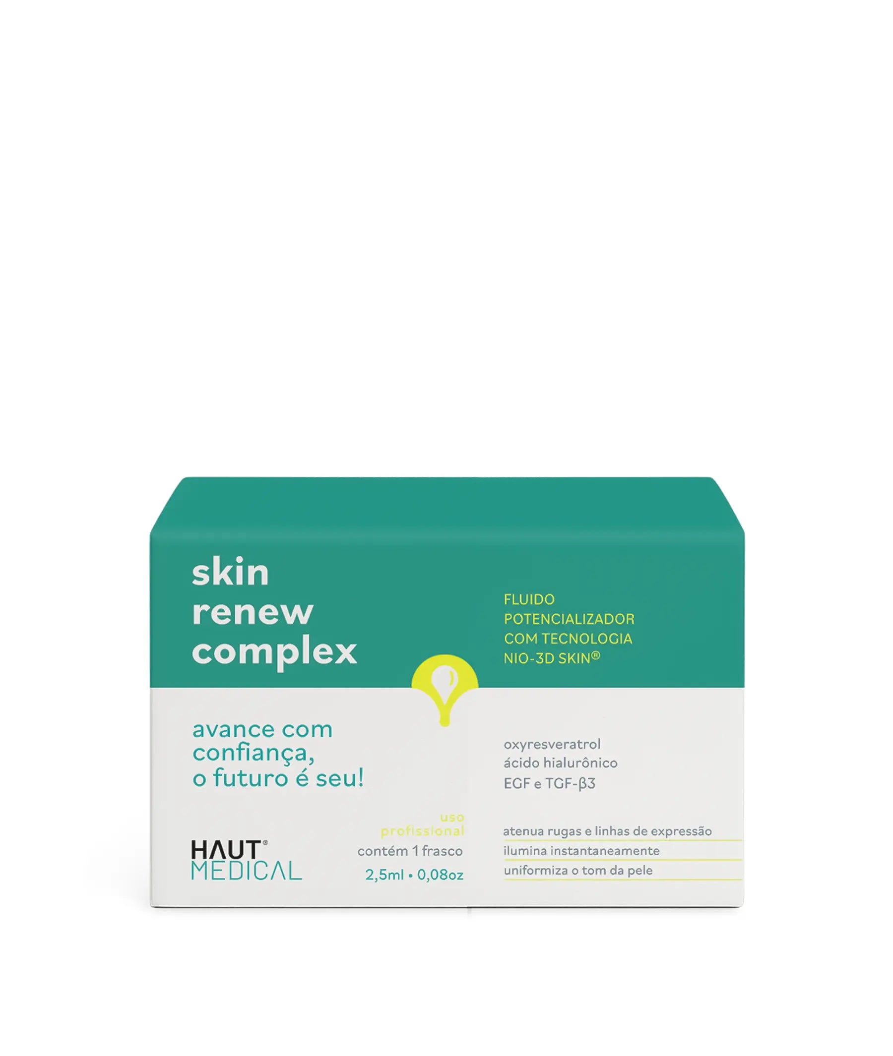 Skin Renew Complex Fluido Potencializador Microagulhamento Haut Medical 2,5ml