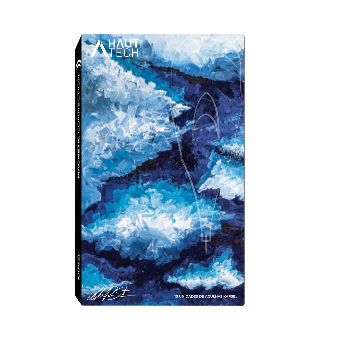 Agulha Kapsel Dermógrafo 1P 0.40mm Micropigmentação Haut Technology 10un