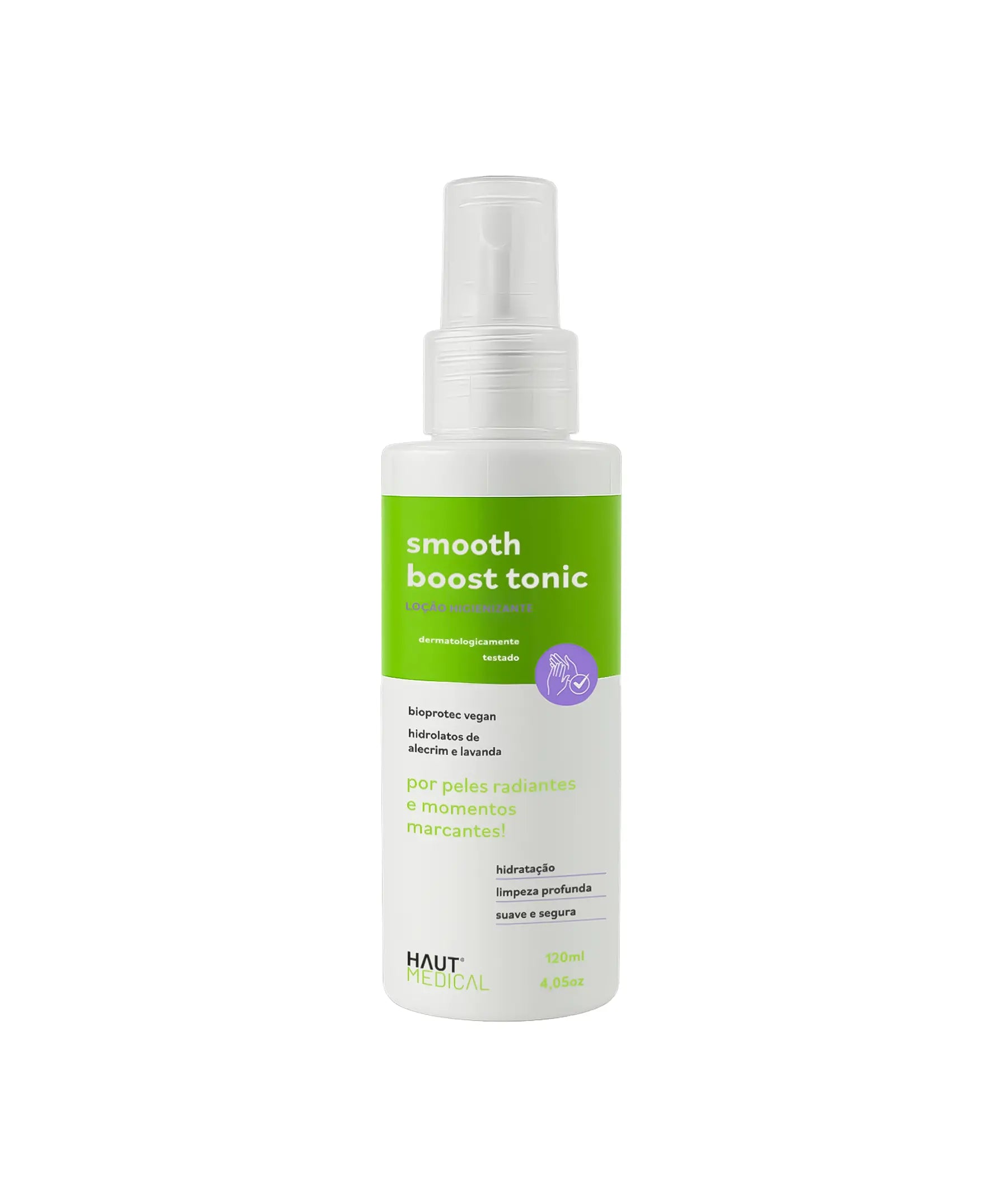 Smooth Boost Tonic Loção Higienizante Microagulhamento Haut Medical 120ml